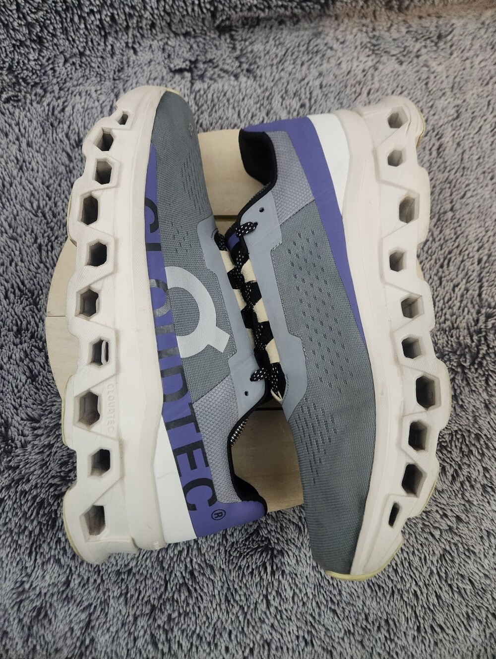 ON Cloud Running Cloudmonster Monster Mist Blueberry Men's Size 12 - Picture 5 of 9